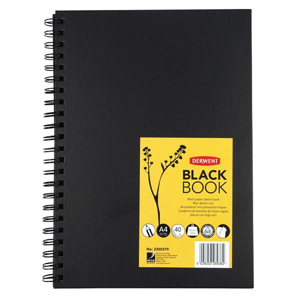 Derwent Black Paper HB Sketch Pad Variant