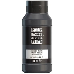 Liquitex Basics Acrylic Fluid — Iridescent Graphite S2
