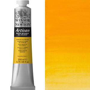 Winsor & Newton Artisan Water Mixable Oil 200ml — Cadmium Yellow Hue
