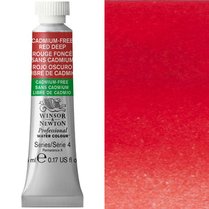 Winsor & Newton Professional Watercolour 5ml — Cadmium-Free Red Deep