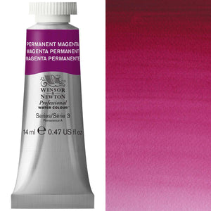Winsor & Newton Professional Watercolour 14ml Tube — Permanent Magenta