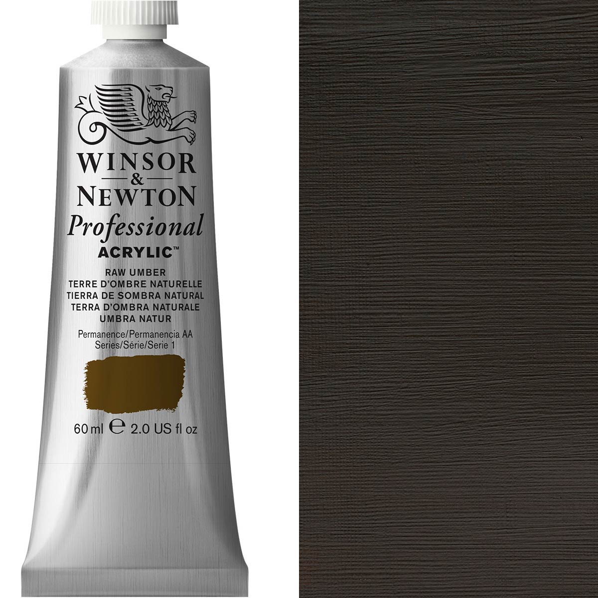 Winsor & Newton Professional Acrylic 60ml - Raw Umber