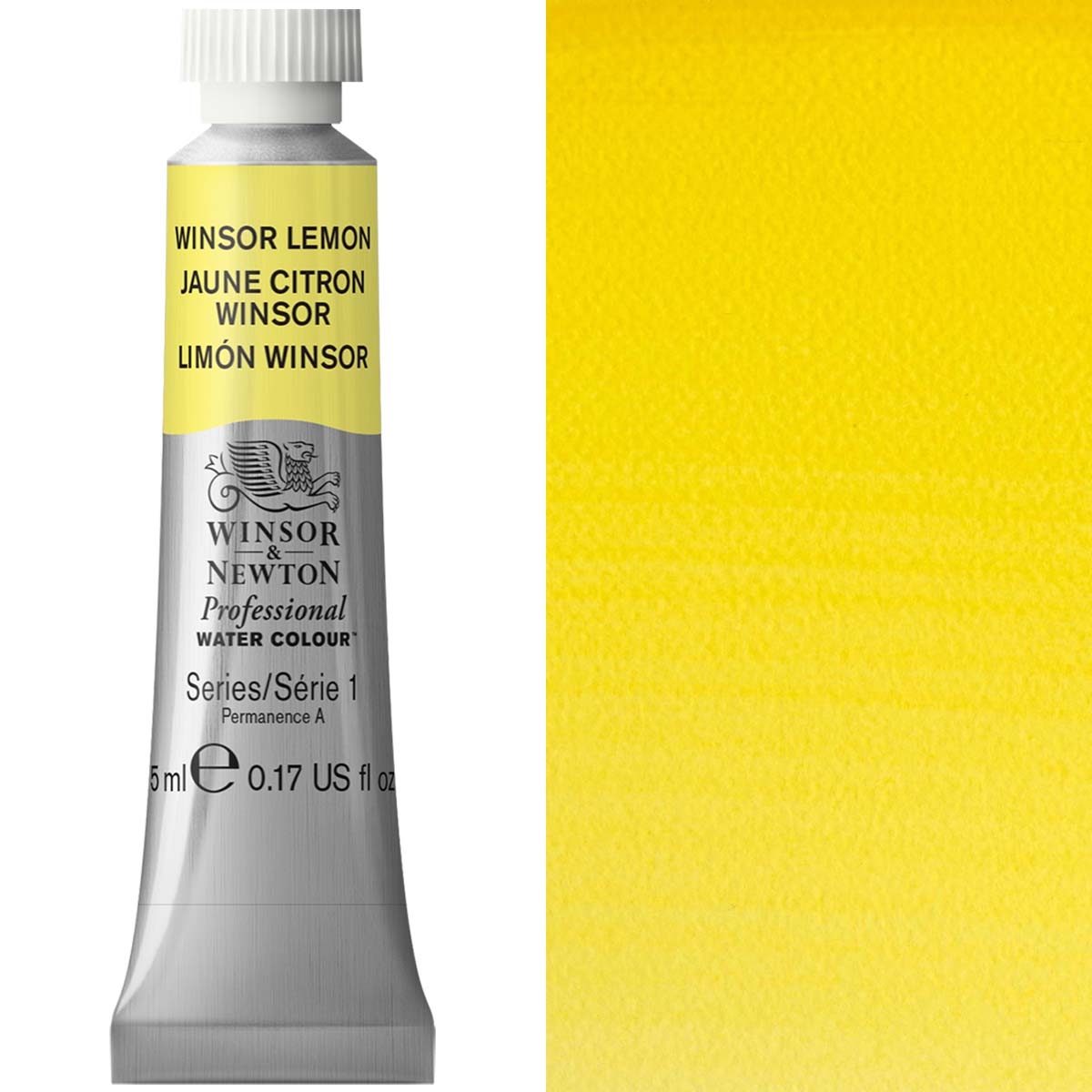 Winsor & Newton Professional Watercolour 5ml — Winsor Lemon