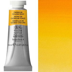 Winsor & Newton Professional Watercolour 14ml Tube — Cadmium Yellow Deep