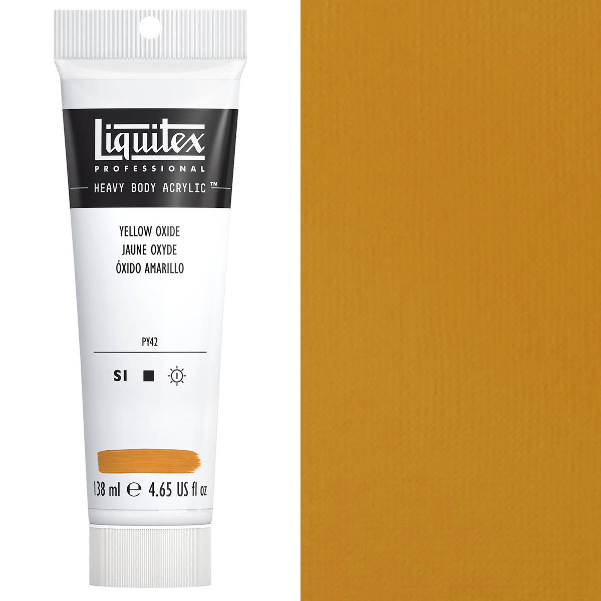 Liquitex Heavy Body Acrylic 138ml — Yellow Oxide