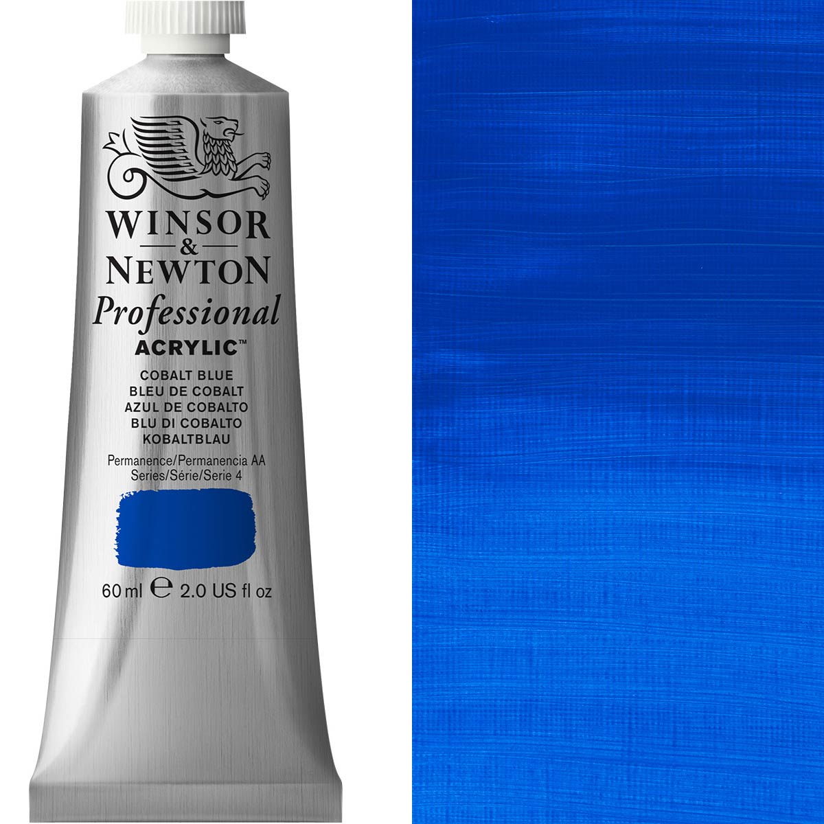 Winsor & Newton Professional Acrylic 60ml - Cobalt Blue
