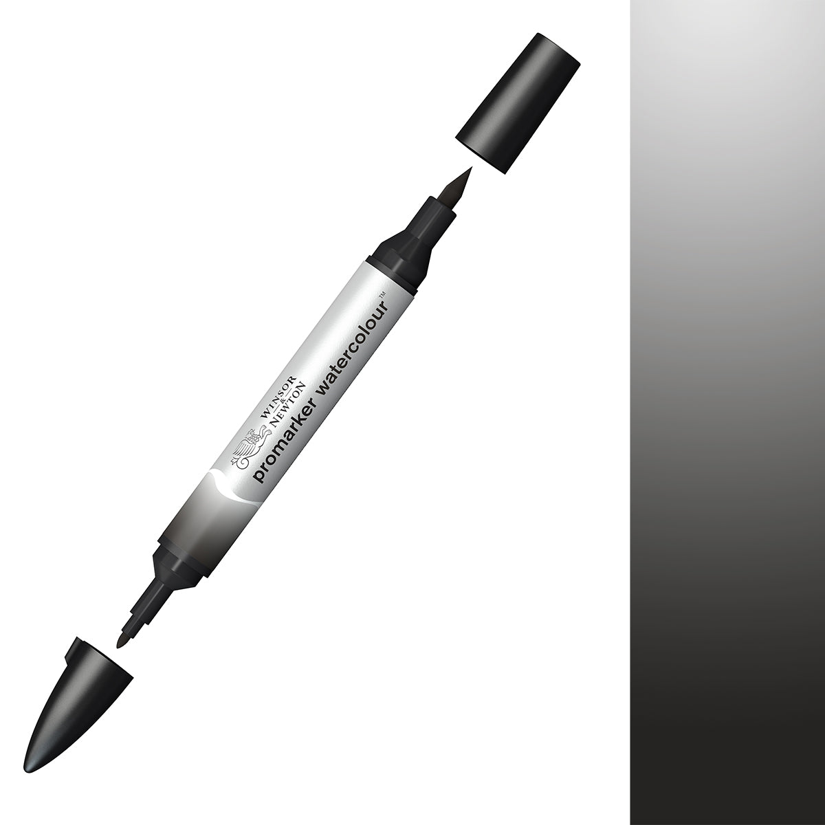 Winsor & Newton Watercolour Markers — Ivory Black