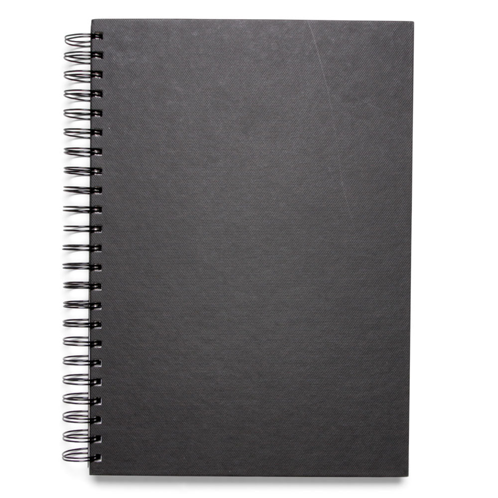 Elements A3 Sketchbook 50 Sheet 180gsm Portrait Wire-O Black Cover