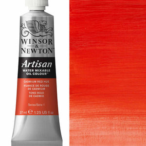Winsor & Newton Artisan Water Mixable Oil 37ml - Cadmium Red
