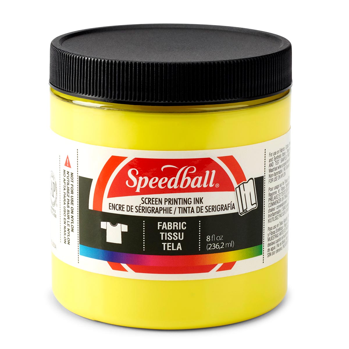 Speedball Fabric Screen Printing Ink 236ml (8oz) - Process Yellow