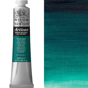Winsor & Newton Artisan Water Mixable Oil 200ml — Phthalo Green Blue Shade