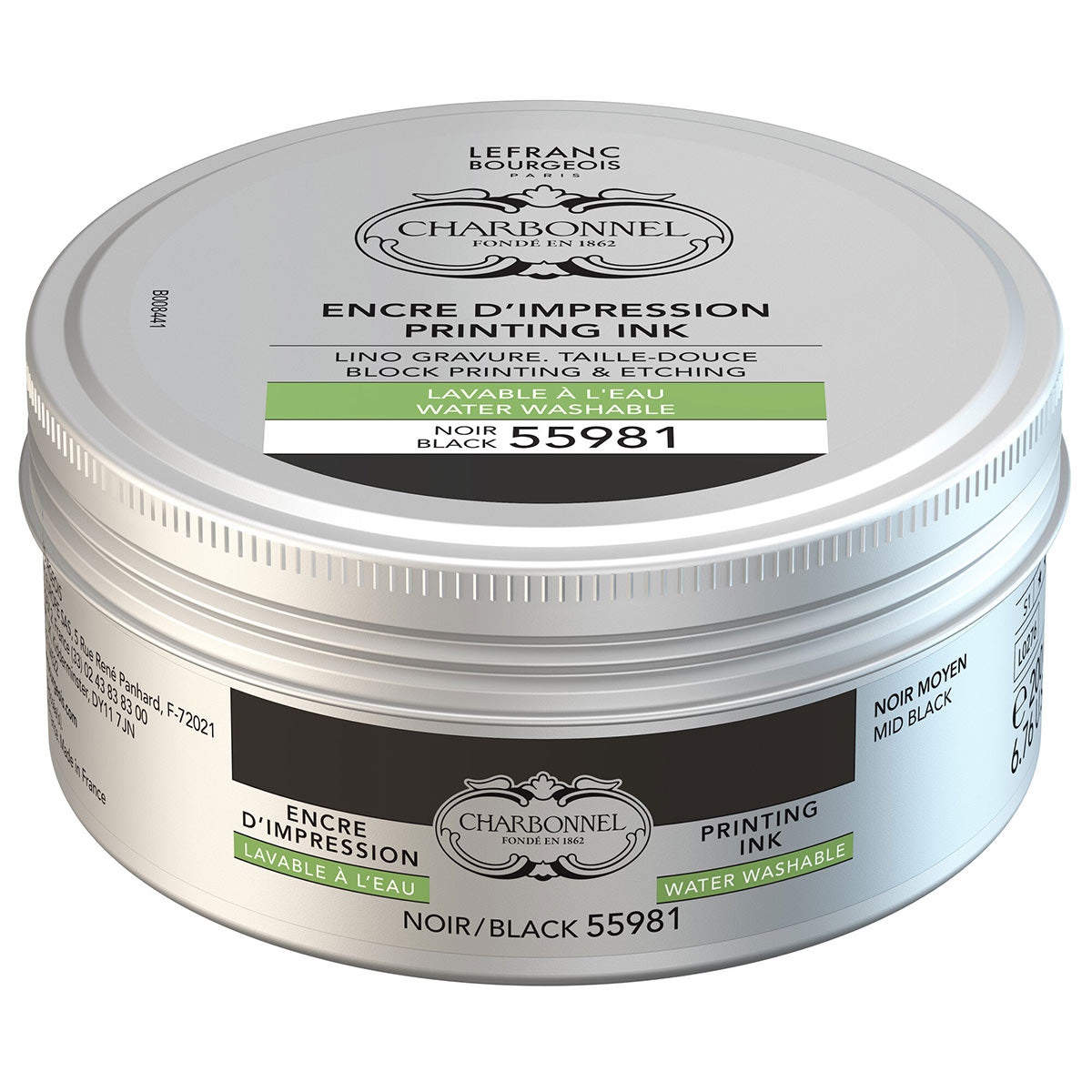 W&N Aquawash 200ml Black 55981