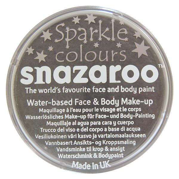 Snazaroo Sparkle 18ml Face Paint — Gunmetal Grey