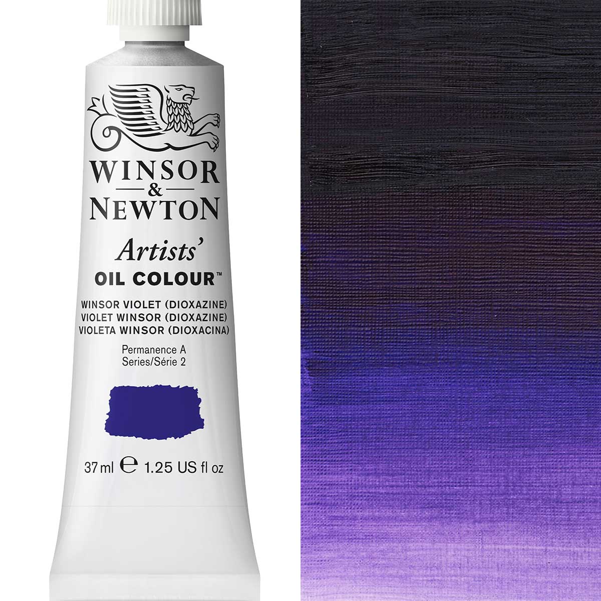 W&N Artists' Oil Colour 37ml Winsor Violet Dioxazine