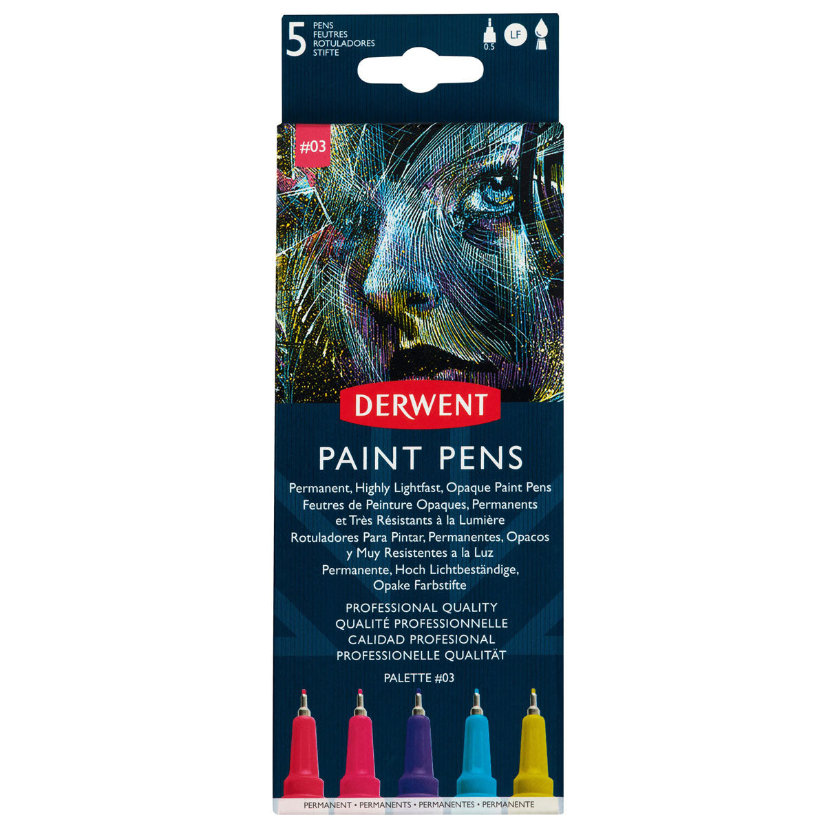 Derwent Paint Pen Palette 3