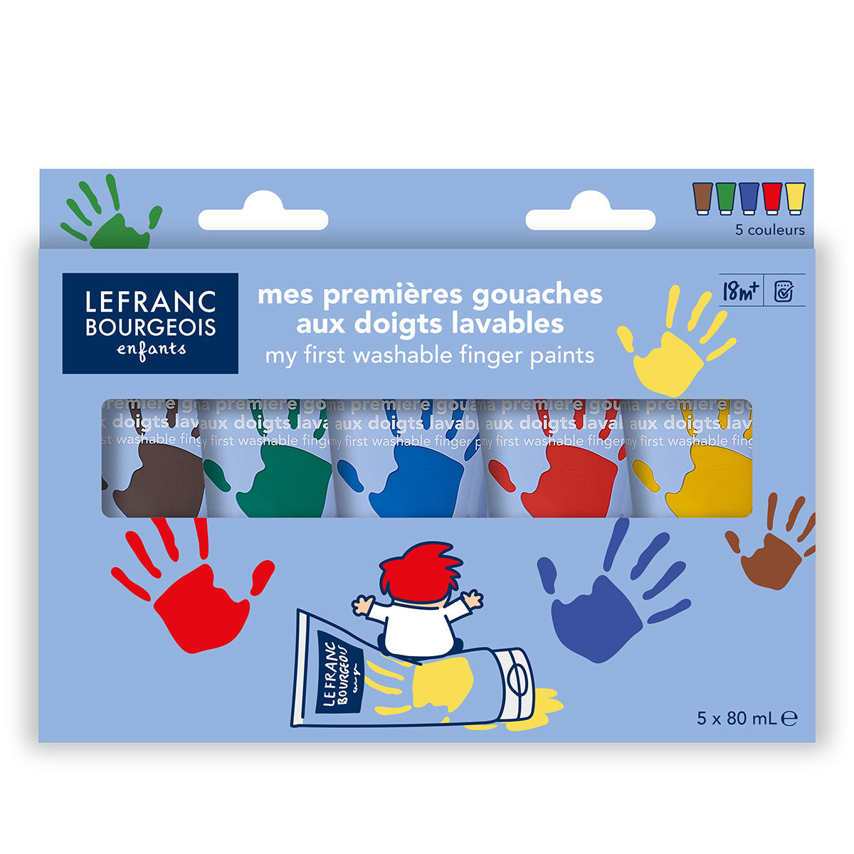 Lefranc & Bourgeois Enfants Washable Finger Paint