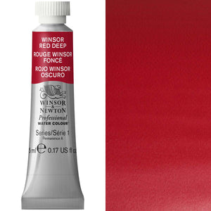 Winsor & Newton Professional Watercolour 5ml — Winsor Red Deep