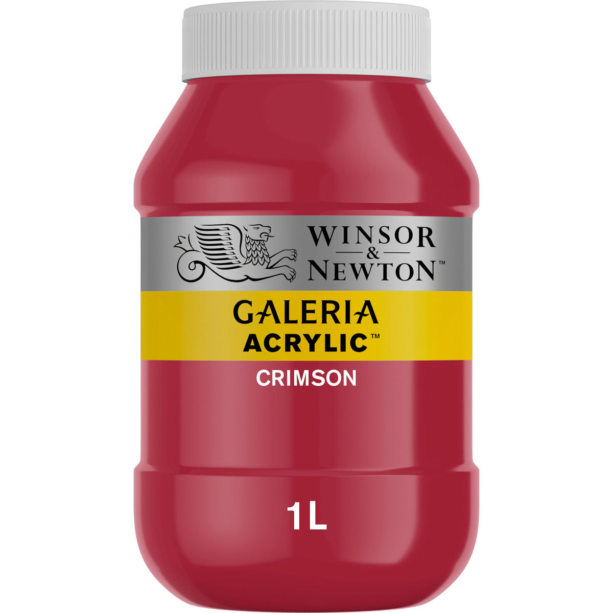 Winsor & Newton Galeria Acrylic 1 Litre — Crimson