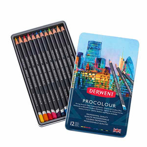 Derwent Procolour 12 Tin