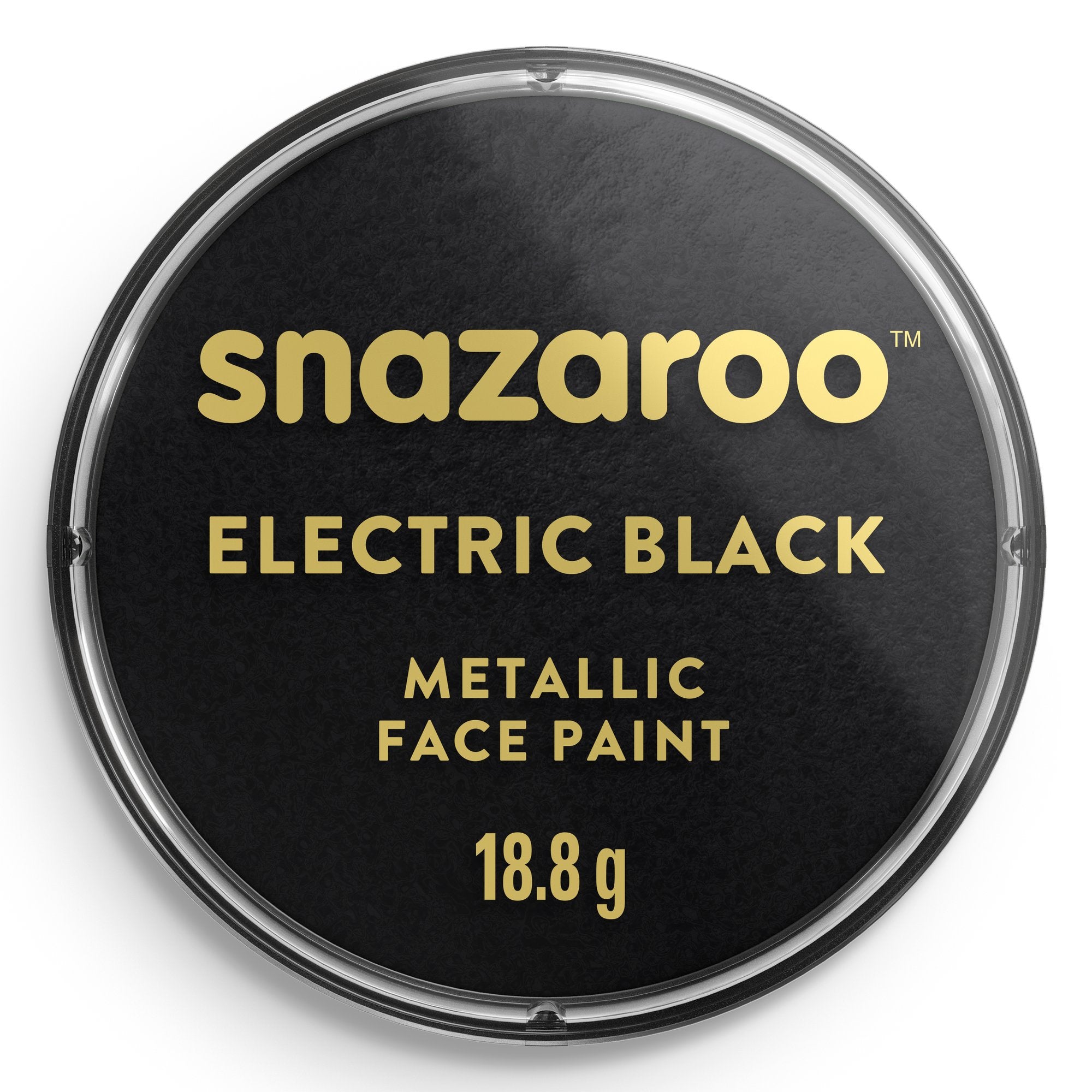 Snazaroo Metallic Face Paint 18ml — Black