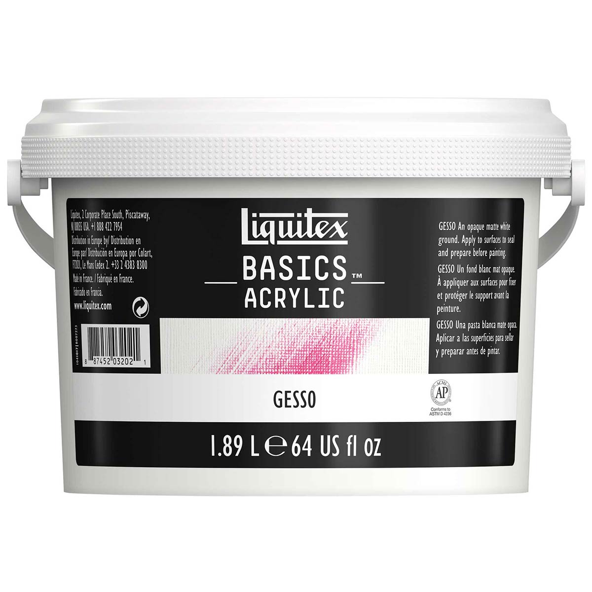 Liquitex Basics Gesso — 1.89L