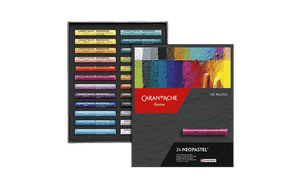 Caran d'Ache Neopastel oil pastels - box of 24 colours