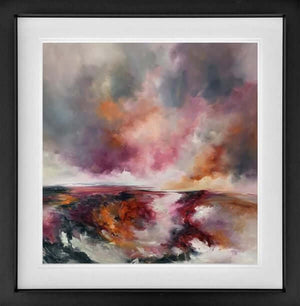 Everlasting Glow by Alison Johnson, a signed limited edition canvas showcasing atmospheric landscapes and emotive light.