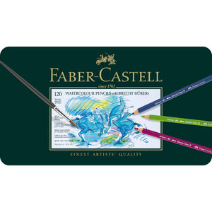 Faber-Castell Albrecht Dürer Artists' Watercolour Pencils Tin of 120