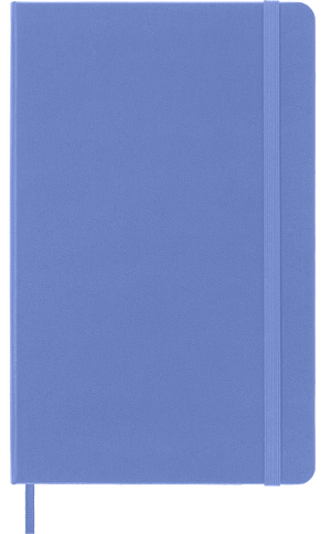 Moleskine Classic Large Ruled Hardcover Notebook - Hydrangea Blue