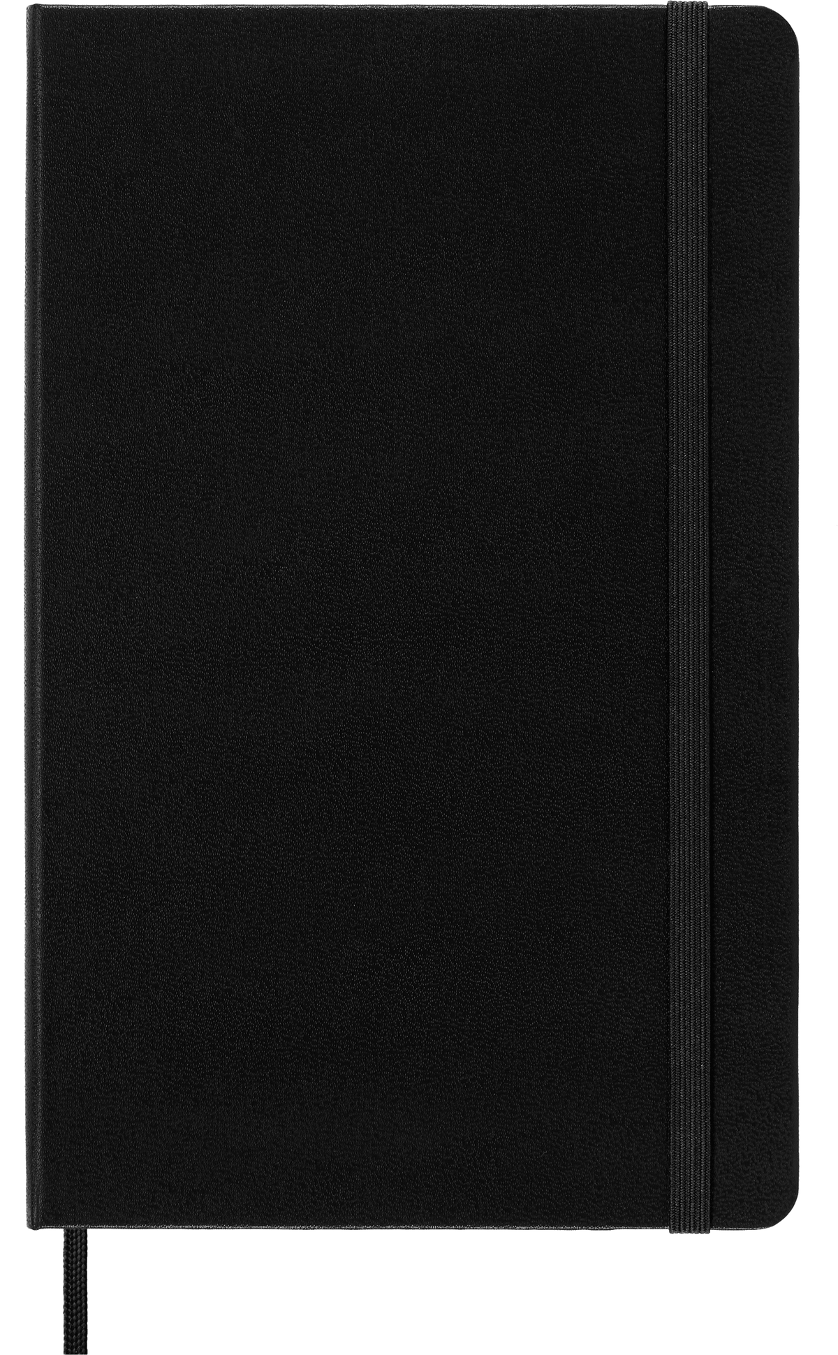 Moleskine Classic Large Ruled Hardcover Notebook - Black