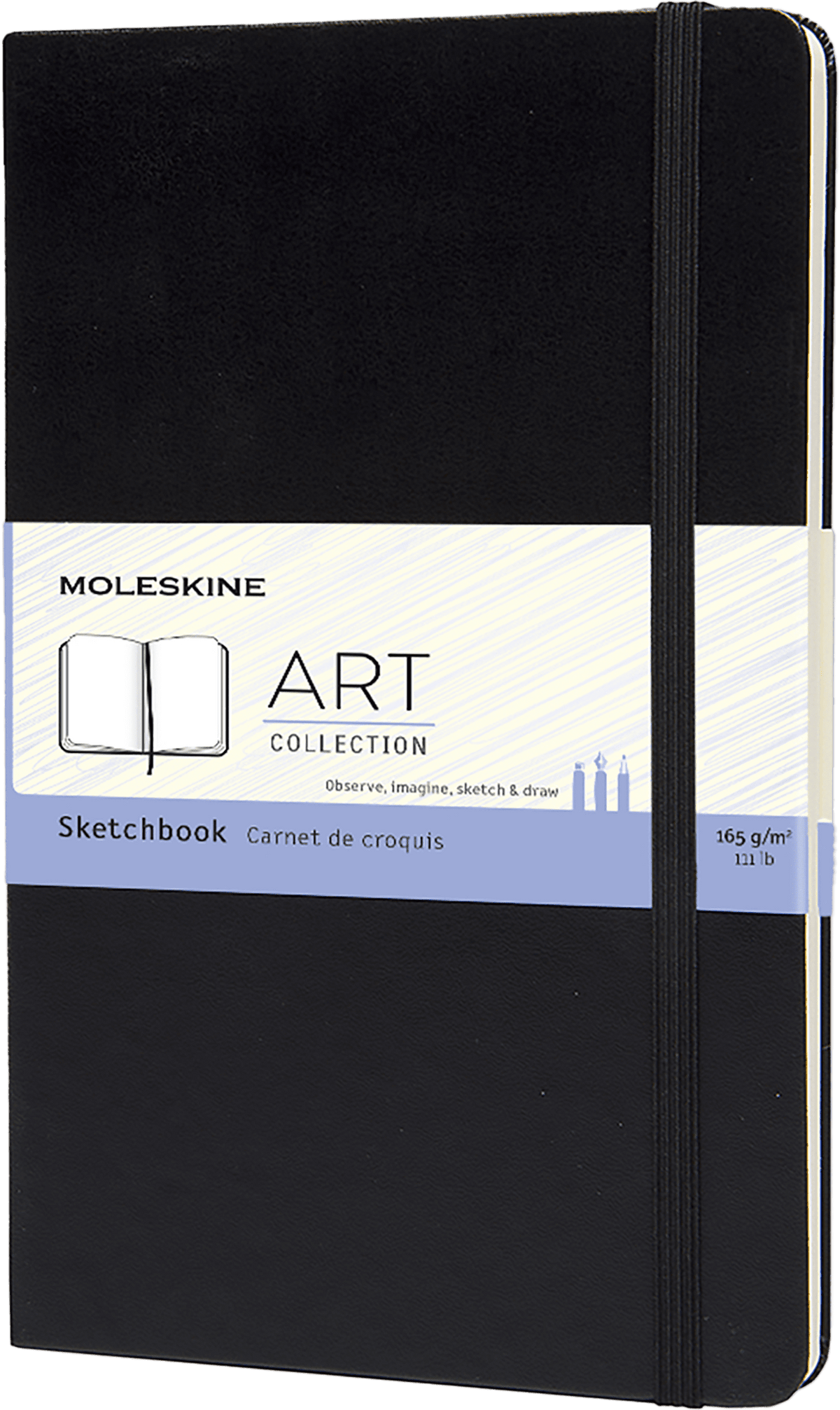 Moleskine Art Large Sketchbook - Black