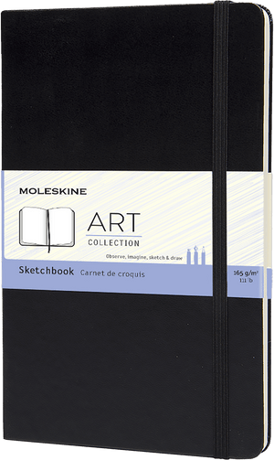 Moleskine Art Large Sketchbook - Black