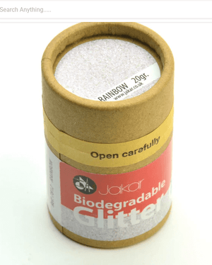 Jakar Biodegradable Fine Glitter 20 g – Eco Craft Glitter Range in eco-friendly packaging, ideal for crafts and classrooms.