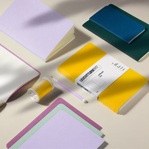 LEUCHTTURM1917 Jottbook Pur collection – group shot of the eight colours