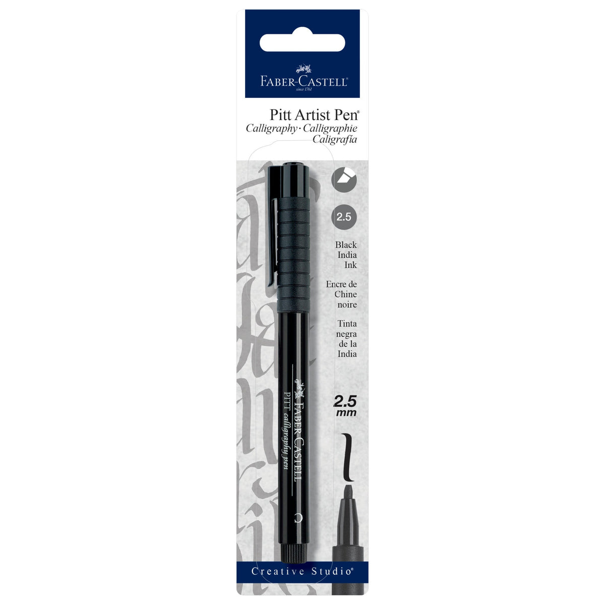 Faber-Castell Pitt Artist Pen Calligraphy Black 199