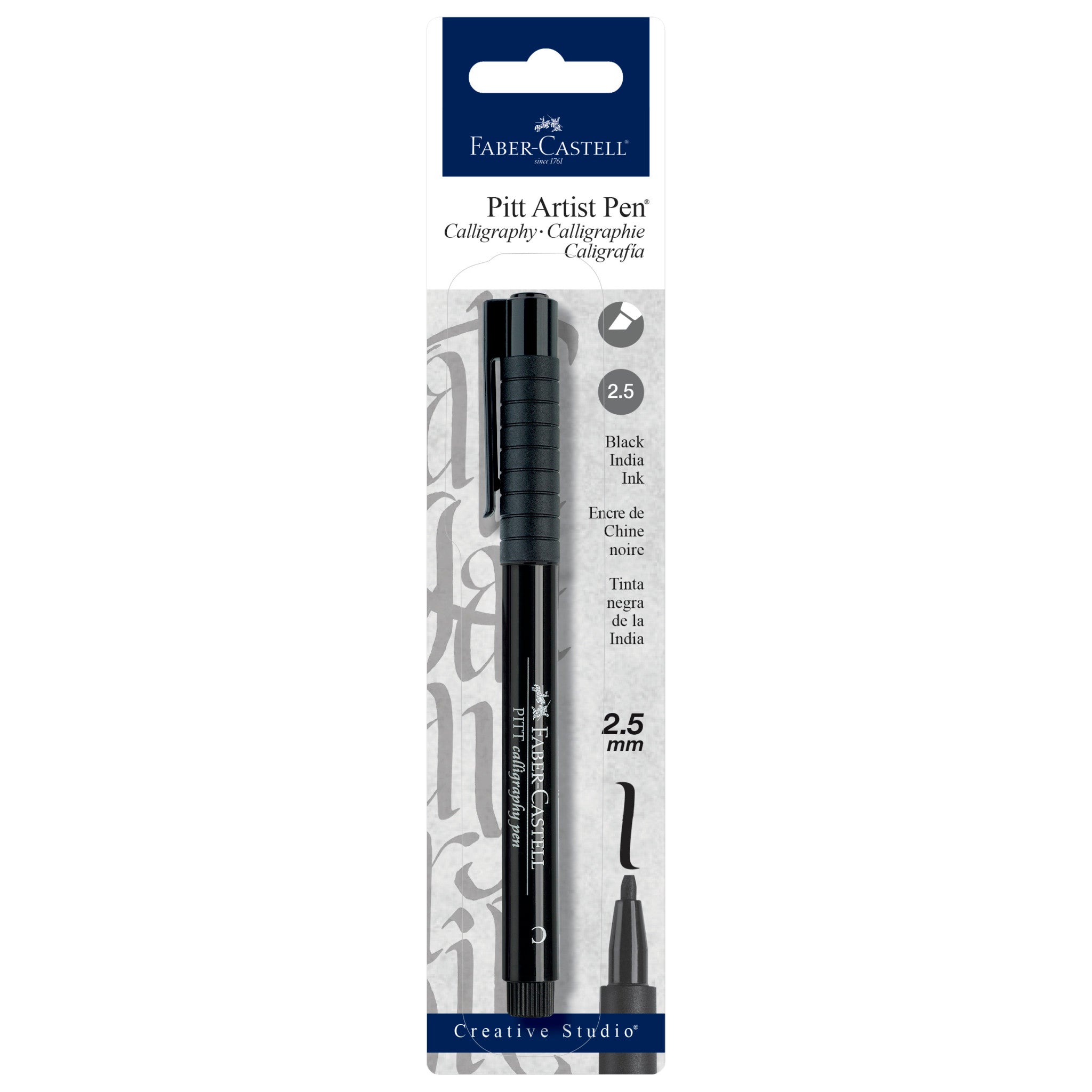 Faber-Castell Pitt Artist Pen Calligraphy Black 199