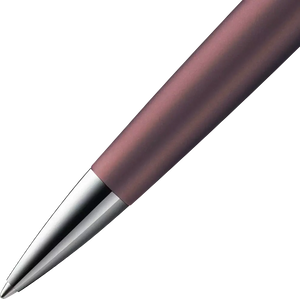 LAMY Studio Orion Matt Ballpoint Pen – Special Edition 2025 with deep plum-brown matte finish and chrome accents