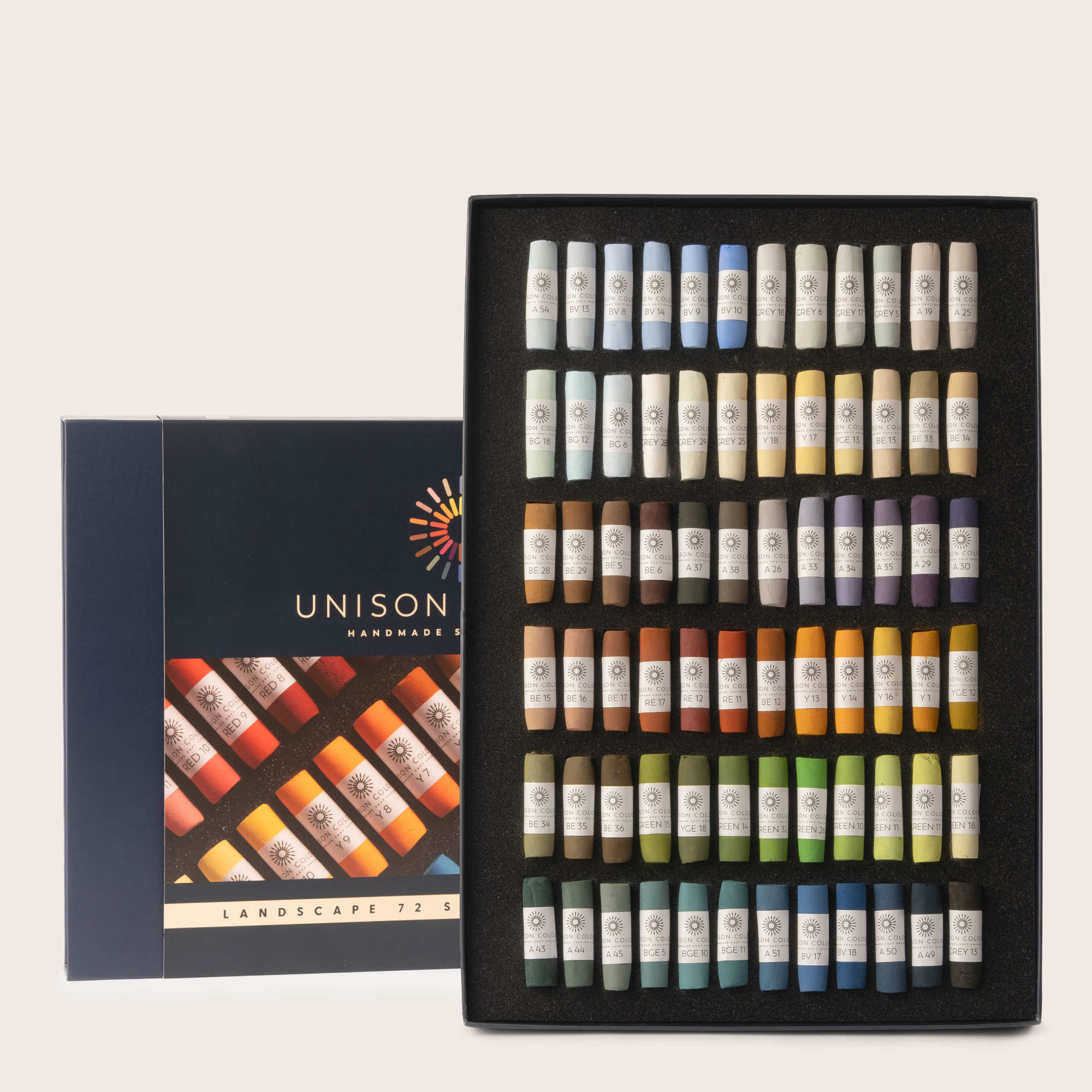 Landscape 72 Small Stick Soft Pastel Set — new packaging
