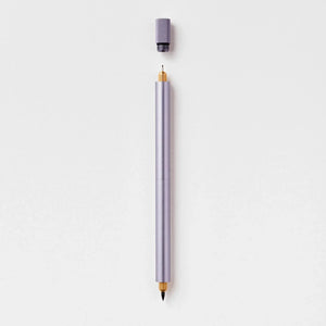 Tom’s Studio Lumos Duo Tip Refillable Fineliner & Brush Pen with interchangeable tips displayed on a white background.