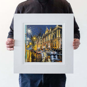 Night Reflections at The Merchant by Kevin Collins