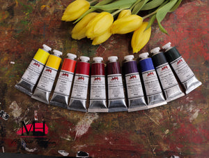 Michael Harding Brecon Beacons Selection – the ten new oil colour tubes