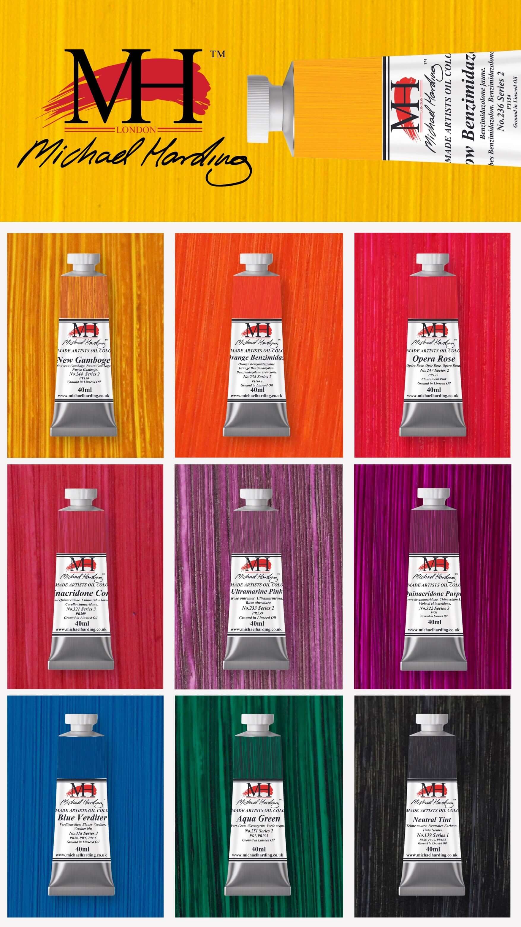 Michael Harding Brick Lane New Selection Oil Paint