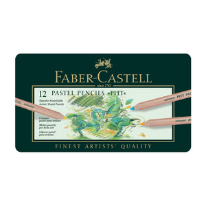 Faber-Castell Pitt Pastel Pencils Tin of 12