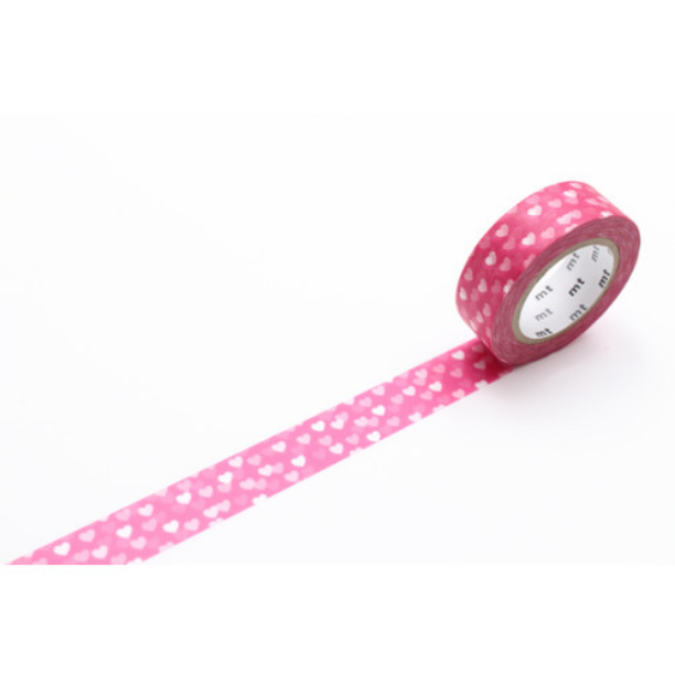 mt Washi Tape 1P deco - heart spot