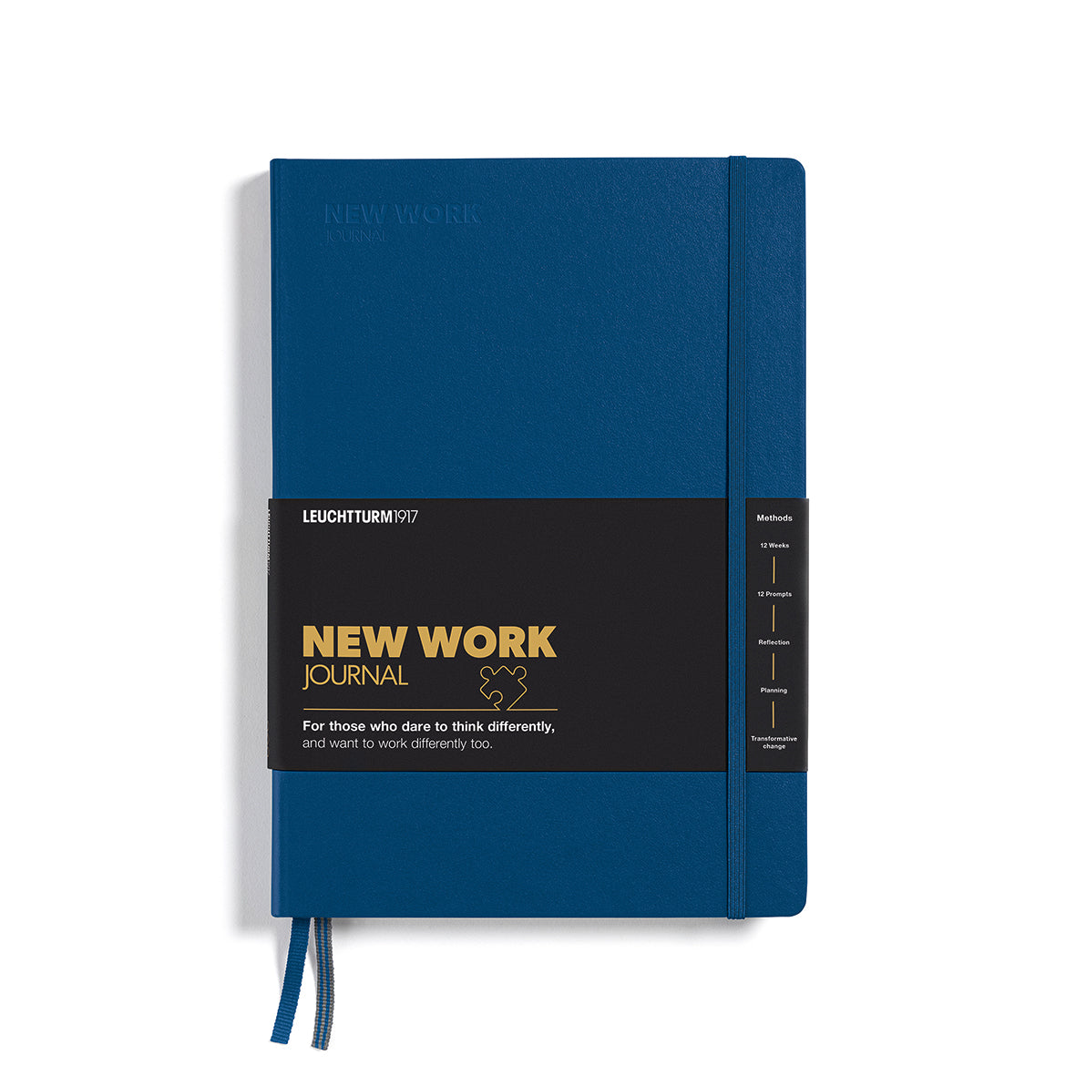 Leuchtturm1917 New Work Journal in Indigo blue, B5 hardcover