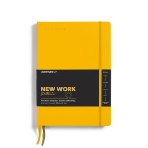 Leuchtturm1917 New Work Journal in Sunflower yellow, B5 hardcover