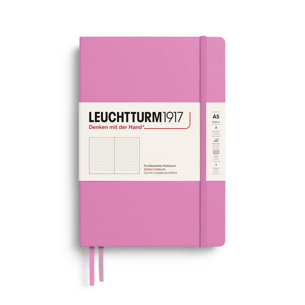 Leuchtturm1917 Classic Notebook A5 Hardcover - Bubblegum, Dotted (New Colours 2027)