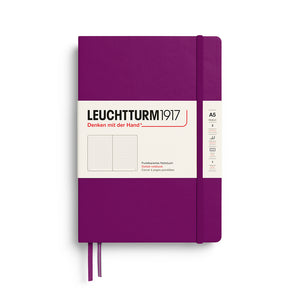 Leuchtturm1917 Classic Notebook A5 Hardcover - Burgundy, Dotted (New Colours 2027)