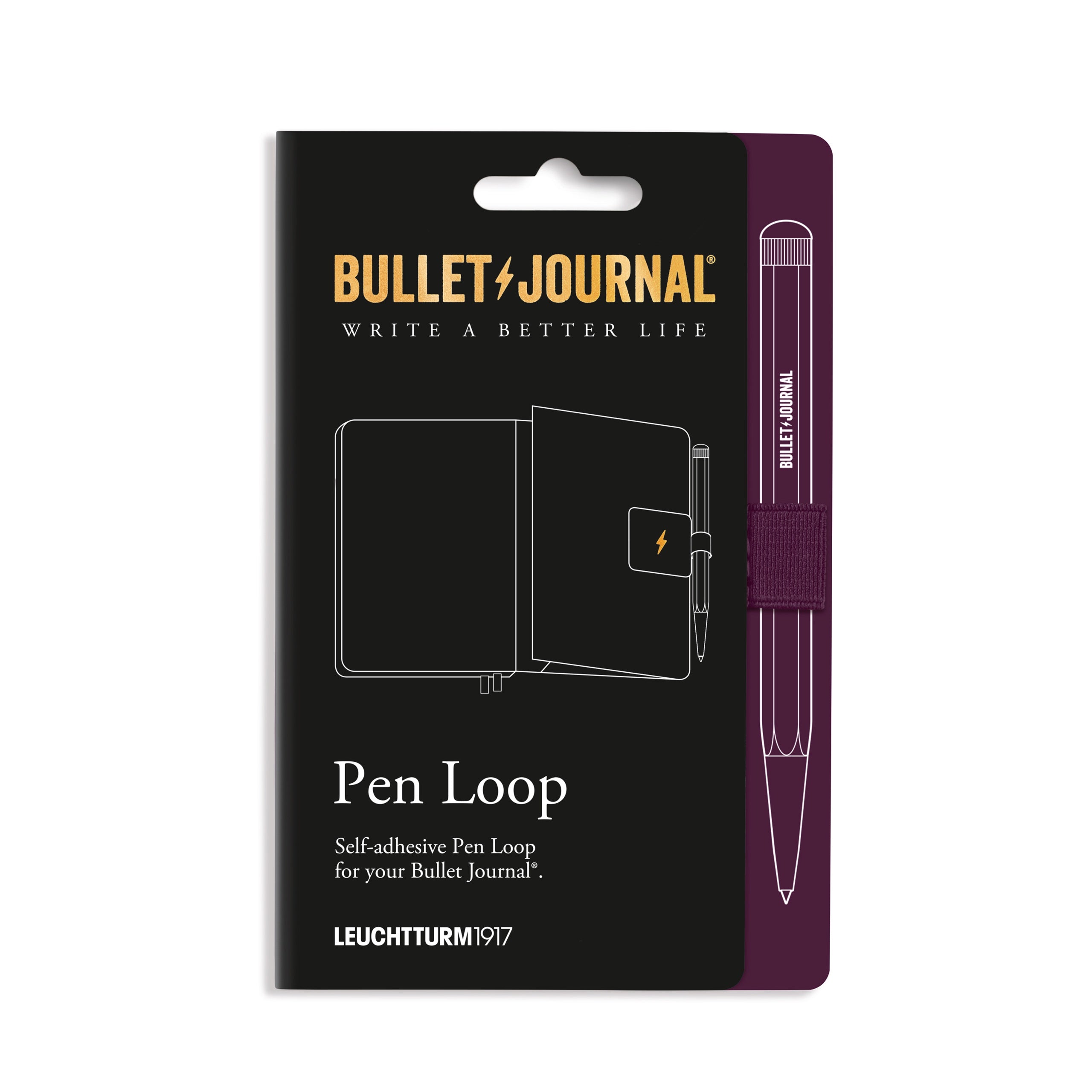 LEUCHTTURM1917 Pen Loop - Bullet Journal Edition, Purple26
