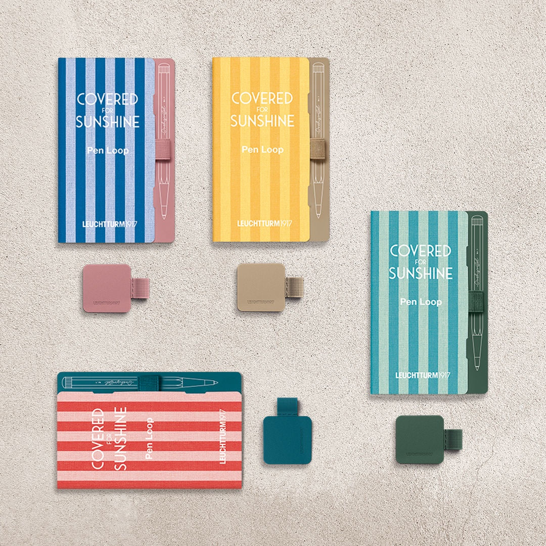 LEUCHTTURM1917 Covered for Sunshine pen loop, self-adhesive, colour-matched to the collection